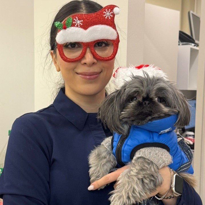 dentist with pets