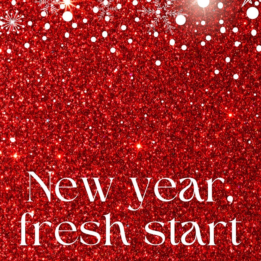 new year fresh start